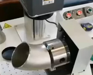Fiber laser marking for metal